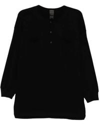 The Viridi-anne - Henley-Neck T-Shirt - Lyst