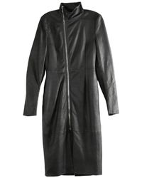 Rick Owens - Leather Coat - Lyst