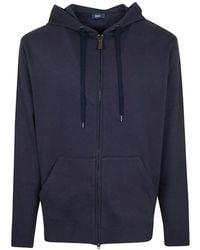 Herno - Zipped Hoodie - Lyst