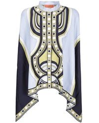 La DoubleJ - Foulard Geometric-Print Shirt - Lyst