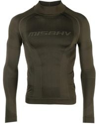 MISBHV - T-Shirt Aderente Con Stampa - Lyst