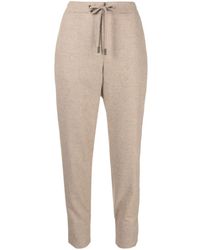 Peserico - High-waist Track Trousers - Lyst