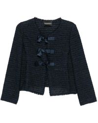 Emporio Armani - Blazer Jacket - Lyst