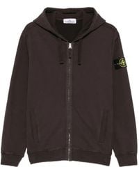 Stone Island - ジップアップ パーカー - Lyst