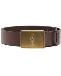 Polo Ralph Lauren - Polo Pony Leather Belt - Lyst
