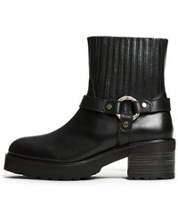 Twinset - Bottines En Cuir À Anneau - Lyst