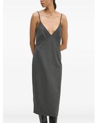 Day Birger et Mikkelsen - Striped V-Neck Dress - Lyst