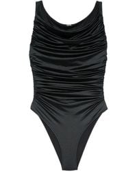 VENUJA - Ruched Scoop-Neck Swimsuit - Lyst