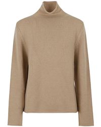 Allude - High-Neck Cashmere Sweater - Lyst