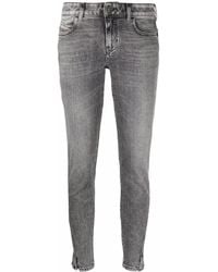 DIESEL - High-Rise D-Jevel Slim Jeans - Lyst