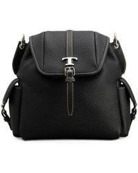 Tod's - T Timless Mini Leather Backpack - Lyst