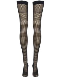 Wolford - Mosaic Net Tights - Lyst