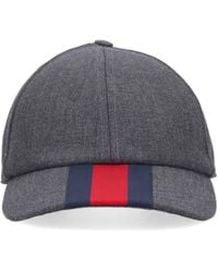 Gucci - Wool Baseball Cap - Lyst