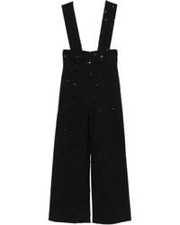 Maje - Sequin-Embellished Trousers - Lyst