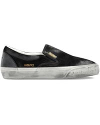 Golden Goose - Vce Penstar Suède Slip-On Sneakers - Lyst