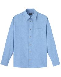 A.P.C. - Harris Shirt - Lyst