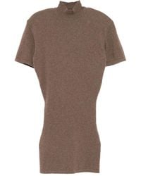 Jacquemus - Robe Maille Castagna Dress - Lyst