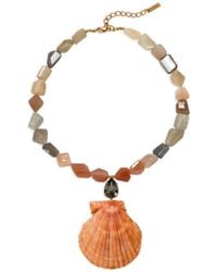 Jennifer Behr - Syrena Shell-Pendant Necklace - Lyst