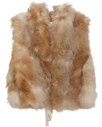 forte_forte - Chaleco De Pelo Artificial - Lyst
