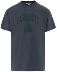 Carhartt - Ss "Faded Pond" Corps T-Shirt Organic Cotton Single Jerse - Lyst