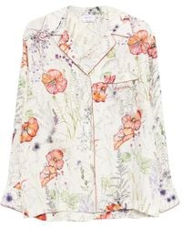 McQueen - Cotton Patterned Shirt - Lyst