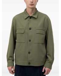 HUGO - Slim-Fit Blazer With Patch Chest Pockets - Lyst