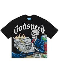 Godspeed - Gs Times Graphic-Print T-Shirt - Lyst