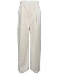 Wardrobe NYC - Low-Rise Tuxedo Trousers - Lyst