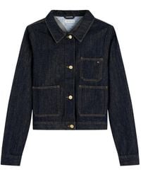Tommy Hilfiger - Button-Up Denim Jacket - Lyst