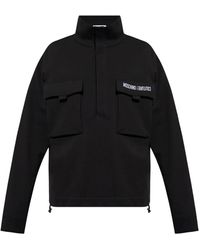Moschino - Cotton Turtle-Neck Sweatshirt - Lyst