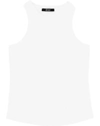 LA ROSE - Ribbed Cotton Tank Top - Lyst