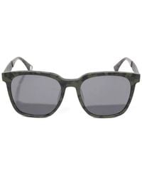 A Bathing Ape - Eckige Sonnenbrille Mit Camouflagemuster - Lyst