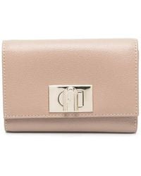 Furla - Twist-Lock Logo-Plaque Wallet - Lyst