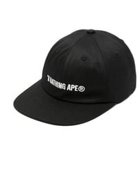 A Bathing Ape - Logo Panel Cap M - Lyst