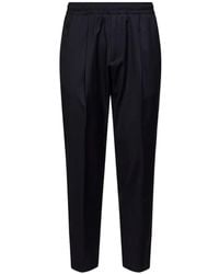 D4.0 - Pleated Tapered Trousers - Lyst