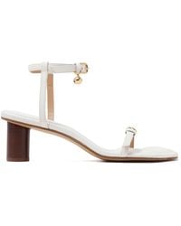 JW Anderson - Paw Leather Sandals - Lyst