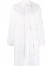 Ambush - White Poplin Shirt Dress - Lyst