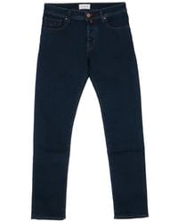 Jacob Cohen - Logo-Embroidered Slim-Fit Jeans - Lyst