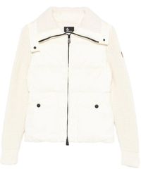Moncler - Donsjack Met Rits - Lyst
