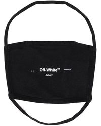 Off-White c/o Virgil Abloh - Logo-Print Face Mask - Lyst