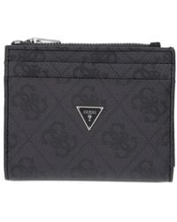 Guess - Milano Leather Cardholder - Lyst