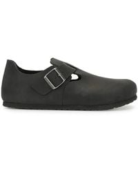 Birkenstock - London Oiled Leather Black - Lyst
