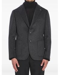 Tagliatore - Single-Breasted Cashmere Jacket - Lyst