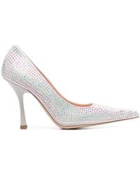 Liu Jo - X Leonie Hanne Crystal-Embellished 100Mm Pumps - Lyst