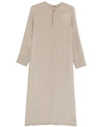 Max Mara - Keyhole-Detail Midi Dress - Lyst