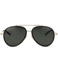 Gucci - Gg1981S Pilot-Frame Sunglasses - Lyst