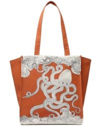 Inoui Edition - Poseidon Graphic-Print Tote Bag - Lyst