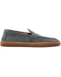 Henderson - Slip-On Suede Loafers - Lyst