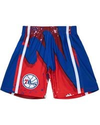 Mitchell & Ness - "Nba 1996 Philadelphia 76Ers" Hyper Hoops Swingman Shorts - Lyst