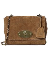 Mulberry - Lily Suede Shoulder Bag - Lyst